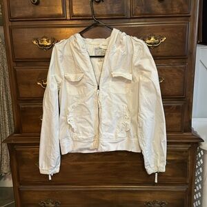 Adorable All White Jacket by Old Navy